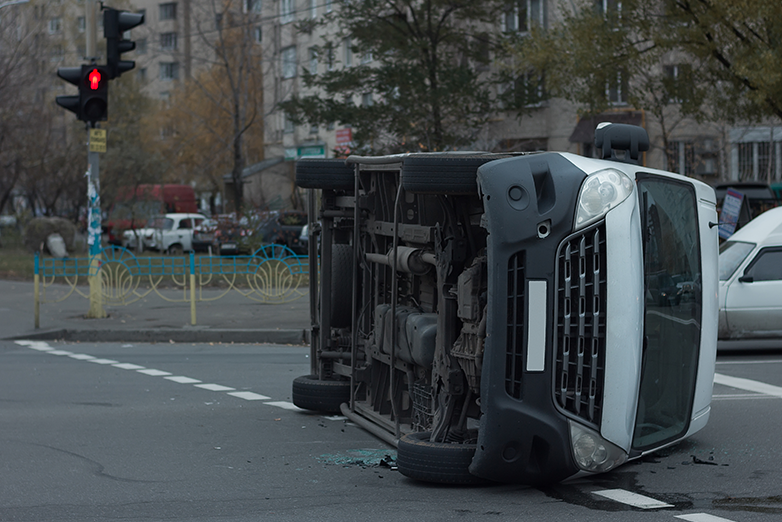 Car Crash in a Company Vehicle