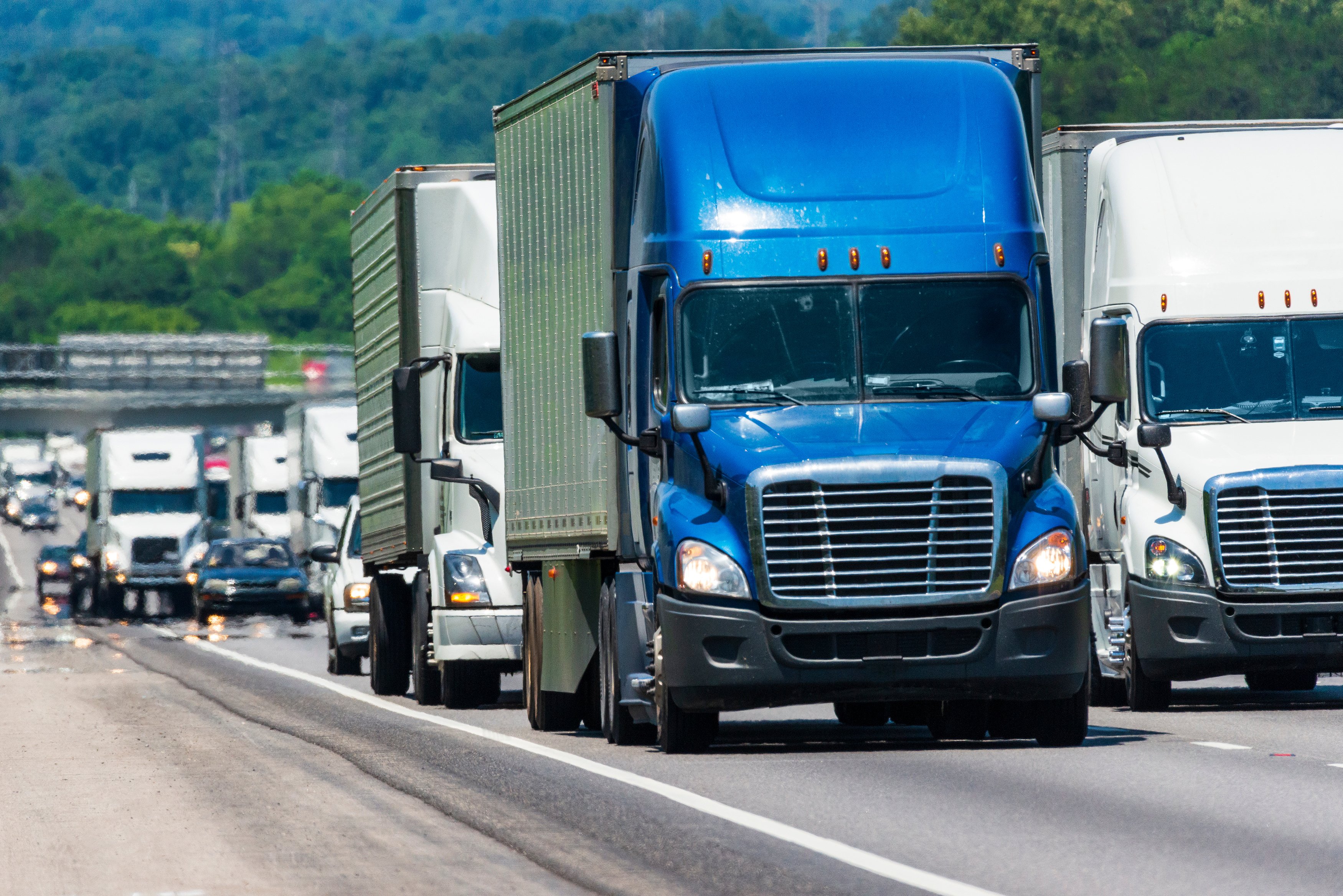Sharing the Road Safely: Navigating with Big Rigs and Large Trucks